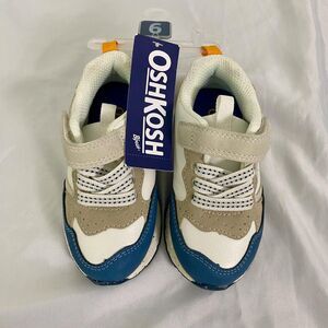 OshKosh B'gosh Hudson B Toddler Sneaker Blue and White Size 6 Toddler